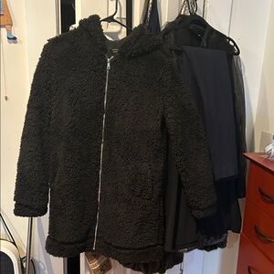 Active USA Charcoal Teddy Jacket